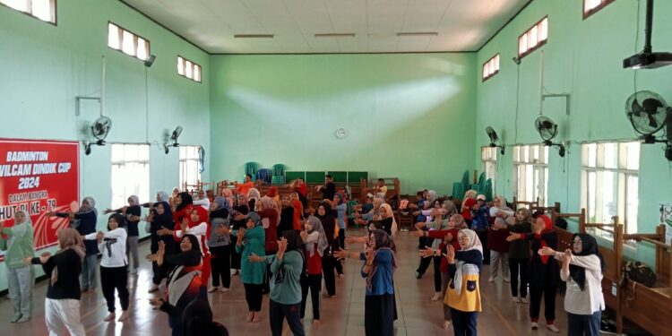Kwaran Cilongok adakan Pelatihan Tari Masal Pramuka Garuda bagi Pembina Gudep