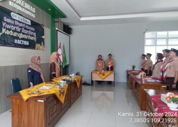 Saka Bakti Husada Kwarran Kedungbanteng Siap Sukseskan Peransaka Kwarcab Banyumas 2024