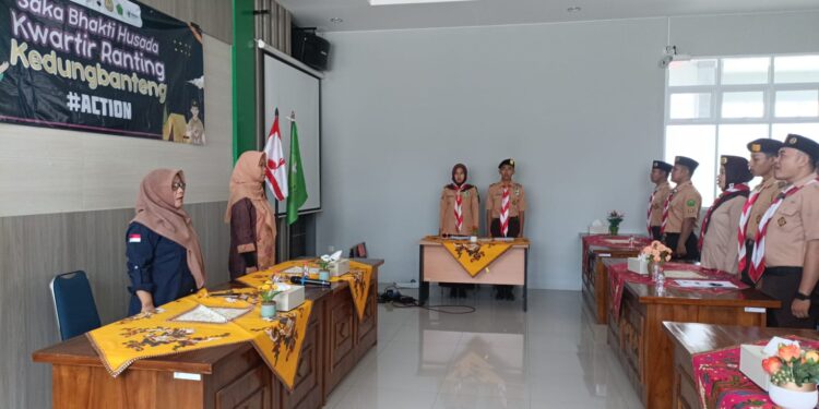 Saka Bakti Husada Kwarran Kedungbanteng Siap Sukseskan Peransaka Kwarcab Banyumas 2024