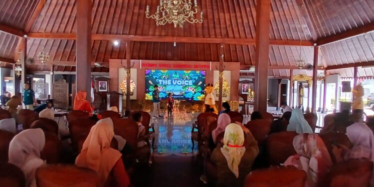 Siaga dan Penggalang Terbaik Unjuk Bakat di TheVoice Pramuka Kwarcab Banyumas