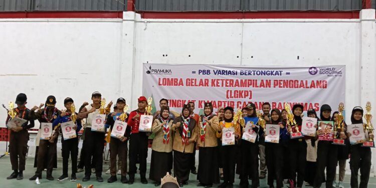 Lomba Gelar Keterampilan Penggalang (LGKP) Tingkat Kwarcab Banyumas Sukses Digelar di Telkom University