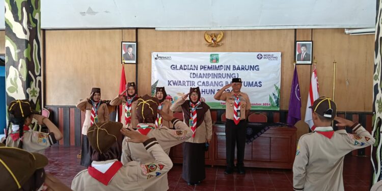 Gladian Pemimpin Barung Kwartir Cabang Banyumas Digelar di Tiga Lokasi