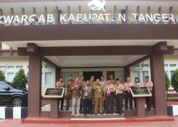 Studi Banding Kwarcab Banyumas Kunjungi Kwarcab Tangerang, Kwarda Banten
