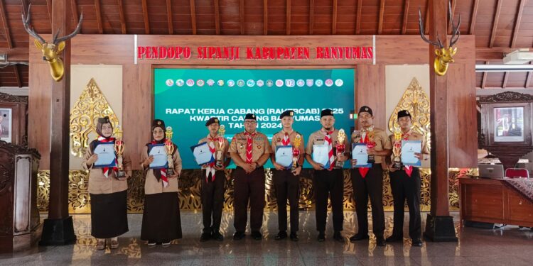 Pangkalan Saka Kwarcab Banyumas Ikuti Lomba Kehumasan Saka