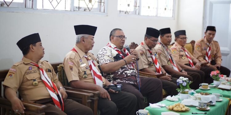 Jaga Kualitas Pangkalan Gugus Depan Mantap, Bina Satuan Adakan Monev Gudep Mantap