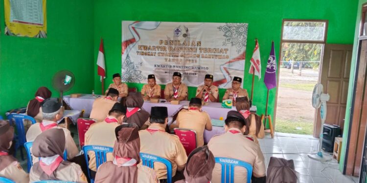 Kwarran Rawalo Mengikuti Lomba Penilaian Kwarran Tergiat Tahun 2024