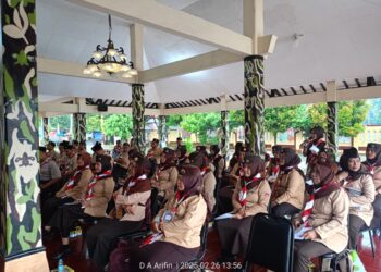 Kwarcab Banyumas Gelar Sosialisasi Pencapaian SKU, SKK, dan SPG untuk Penguatan Pembinaan Pramuka