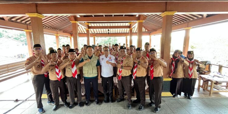 Kwarcab Banyumas Perkuat Kapasitas Pramuka Peduli di Kwarran Pekuncen