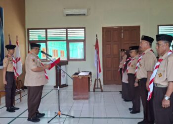 Ketua Kwarcab Banyumas Resmi Melantik Pengurus Kwarran Purwokerto Utara Masa Bakti 2025-2028