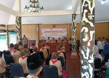 Kwarcab Banyumas Melepas Kontingen Menuju Pesta Siaga Kwarda Jateng 2025