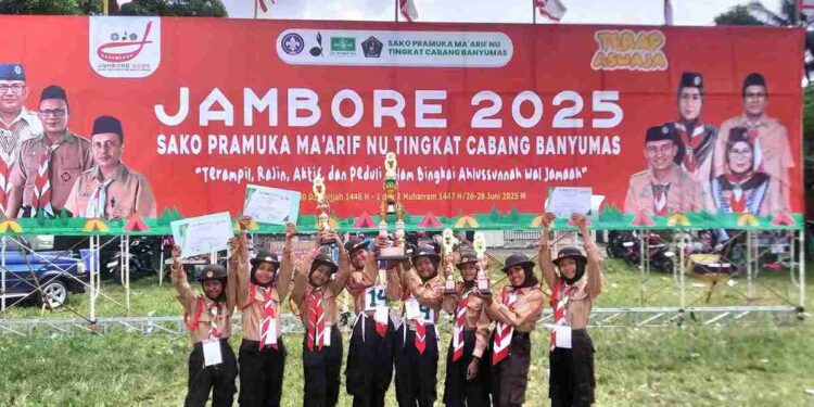 Kwarran Purwojati Torehkan Prestasi Membanggakan di Jambore Ma’arif NU Banyumas 2025