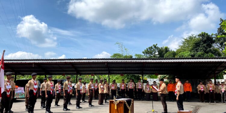 Kwarcab Banyumas Kukuhkan 16 Dewan Saka Tangguh Bencana Masa Bhakti 2025–2027