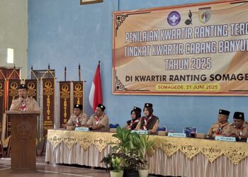 Kwarcab Banyumas Lakukan Penilaian LKT Kwarran Somagede