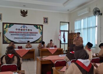 Kwarcab Banyumas Laksanakan Monev LKT Kwarran Kembaran