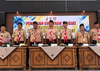 Kwarran Pekuncen Dinilai Tim Kwarcab Banyumas dalam Lomba Kwarran Tergiat 2025