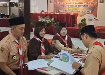 Kwarcab Banyumas Hadir di Kwarran Purwokerto Barat Guna Penilaian LKT 2025