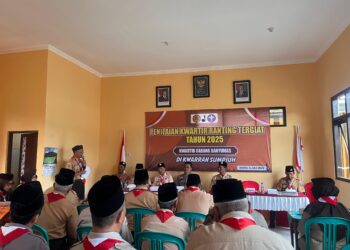 Kwarcab Banyumas Beri Penguatan Tata Kelola Organisasi pada LKT Kwarran Sumpiuh