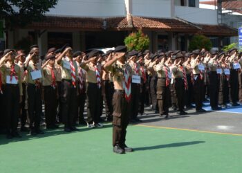 Penerimaan Tamu Ambalan (PTA) SMK Bunda Satria Wangon 2025 “Bangkitkan Tunas Muda dengan Jiwa Kesatria yang Berani dan Tangguh”