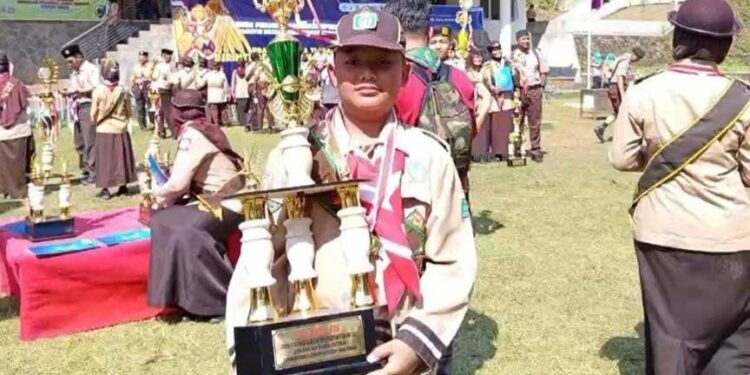 Arkaan Rafif Zaahii Raih Juara 3 Lomba Pramuka Garuda Berprestasi Kwarda Jawa Tengah tahun 2025