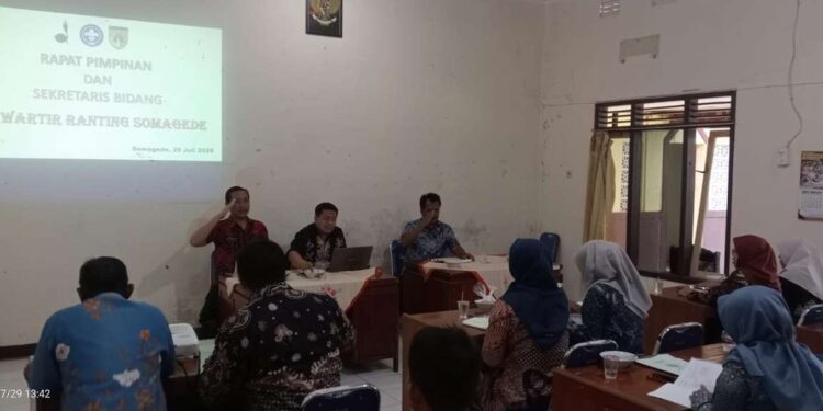 Kwarran Somagede Gelar Rapat Pimpinan Dan Sekretaris Bidang, Siap Sambut Hari Pramuka dengan Berbagai Kegiatan