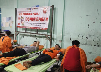 PMI Banyumas, Kwarran Pekuncen, Pramuka Peduli, Donor Darah