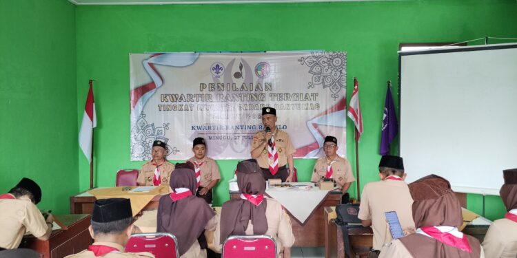 Kwarcab Banyumas Apresiasi Kesiapan dan Kekompakan Kwarran Rawalo dalam LKT 2025