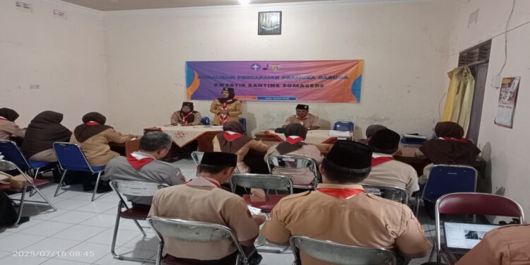 Sosialisasi Pencapaian Pramuka Garuda 2025, Kwarran Somagede Siap Jadi Lumbung Pramuka Garuda Kwarcab Banyumas