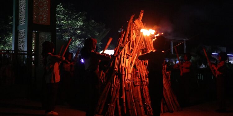 Semarak Tahun Baru Hijriyah: MI Ma’arif NU 1 Kaliwangi Kwarran Purwojati Gelar Perkemahan PERTABAH 1447 H