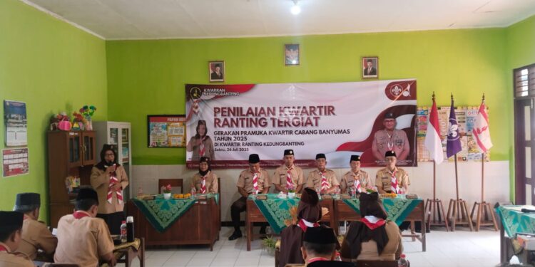 Siap Melesat, Kwarran Kedungbanteng ikuti Penilaian Kwarran Tergiat