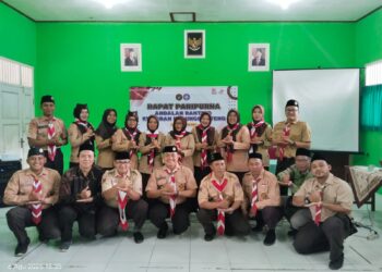 Kuatkan Sinergi, Kwarran Kedungbanteng Gelar Rapat Paripurna Andalan Ranting