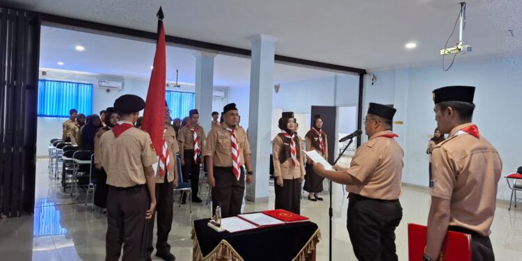 Kwarcab Banyumas Sahkan Mabigus dan Pembina Gugus Depan STMIK Widya Utama Masa Bakti 2025–2028