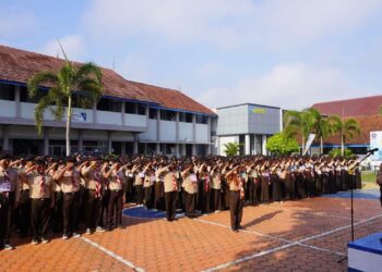 Penerimaan Tamu Ambalan (PTA) SMK Muhammadiyah Somagede, Wujudkan Jiwa Kesatria yang Disiplin, Mandiri dan Teguh Pendirian