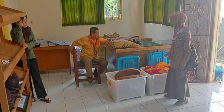 Kwartir Cabang Banyumas Lakukan Monitoring ke Gudep SD Negeri 1 Piasa Menuju Lomba Gugus Depan Mantap