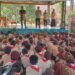 Anggota Pramuka SD Negeri 1 & 2 Piasa Gelar Sosialisasi dan Simulasi Bencana Alam