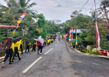 Meriahkan Hari Pramuka Ke-64 Gudep SD Negeri 3 Kemawi Gelar Upacara Hari Pramuka dan Jalan Sehat