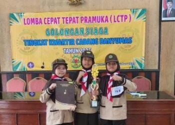 Barung Ungu SD Negeri Kanding Raih Juara Harapan 2 LCTP Siaga Tingkat Kwarcab Banyumas