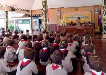 Enam Barung Siaga Kwarran Somagede ikuti LCTP Siaga tingkat Kwarcab Banyumas tahun 2025