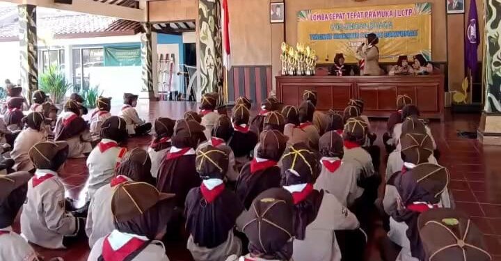 Enam Barung Siaga Kwarran Somagede ikuti LCTP Siaga tingkat Kwarcab Banyumas tahun 2025