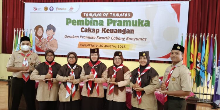 Sembilan Pembina Pramuka Kwarran Somagede Ikuti Kegiatan Training Of Traine tahun 2025