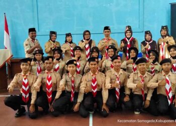 Mabiran Somagede Lepas Kontingen Somagede Untuk Jambore Cabang Penggalang 2025