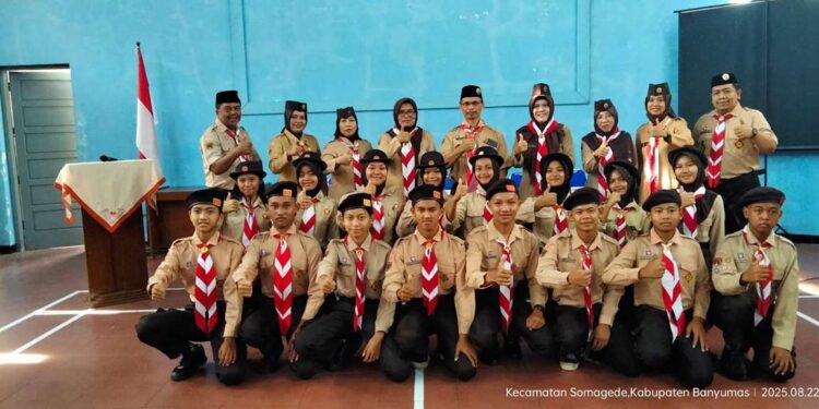 Mabiran Somagede Lepas Kontingen Somagede Untuk Jambore Cabang Penggalang 2025