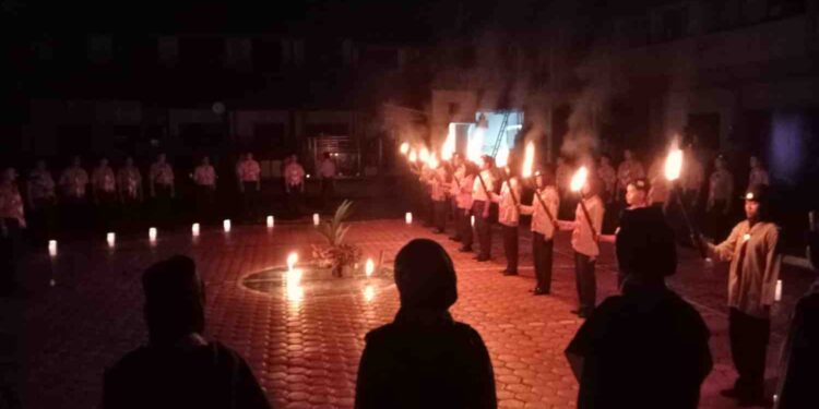 Menyongsong Peringatan Hari Pramuka ke-64 Tahun 2025 Kwarran Somagede Gelar Upacara Ulang Janji