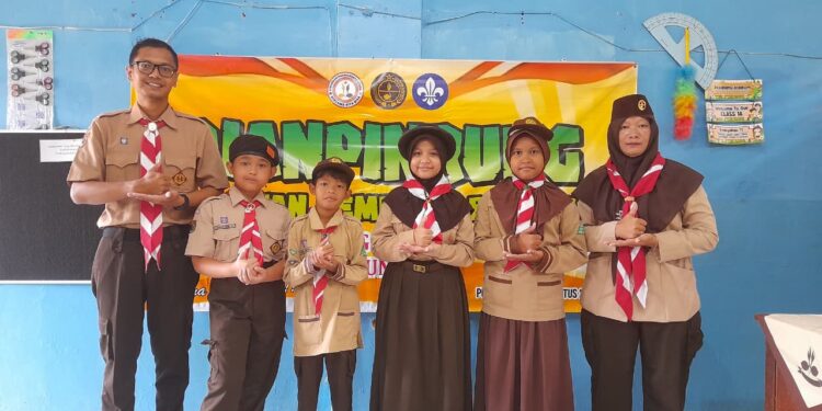 Pramuka SDN 1 Bancarkembar Ikuti Dianpinrung, Dianpinru, dan Karang Pamitran