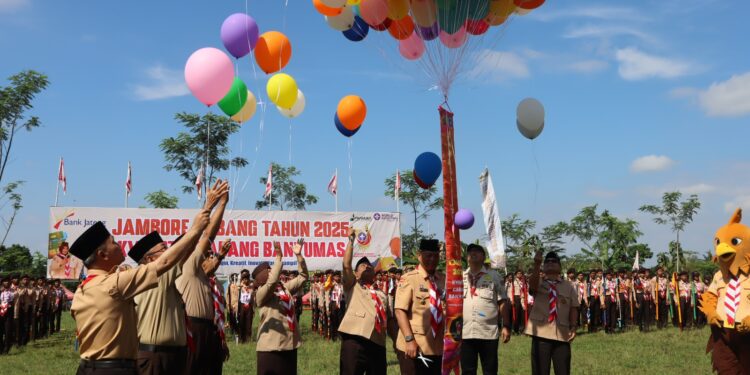 Jamcab SMP/MTs Kwarcab Banyumas 2025 Resmi Dibuka, Wujudkan Pramuka Penggalang Rajin, Kreatif, Inovatif, dan Terampil