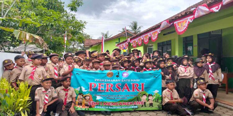 Persari SD Negeri 1 Mengangkang, Meriahkan Hari Pramuka ke-64