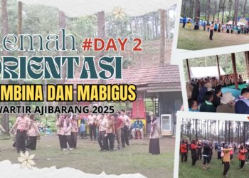Api Semangat Membara di Kemah Orientasi Kwartir Ajibarang 2025