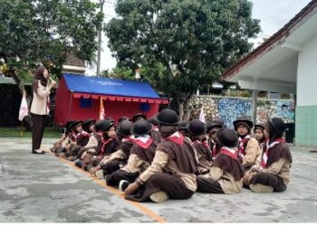 SD Negeri 3 Karangtalun Kidul Kwarran Purwojatu Gelar Persari 2025, Bentuk Karakter dan Kekompakan Pramuka Siaga