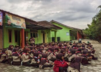 Semarak Hari Pramuka, Pangkalan SD Negeri 1 Kemawi gelar Persari