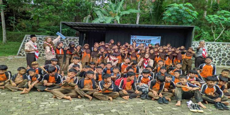 Scout Fun Day, SD Negeri 1 Kemawi Meriahkan Hari Pramuka Ke-64