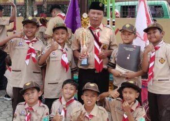 BARUNG PUTRA SDN 1 GRENDENG RAIH JUARA HARAPAN 1 LOMBA GELAR KETRAMPILAN SIAGA KWARCAB BANYUMAS 2025